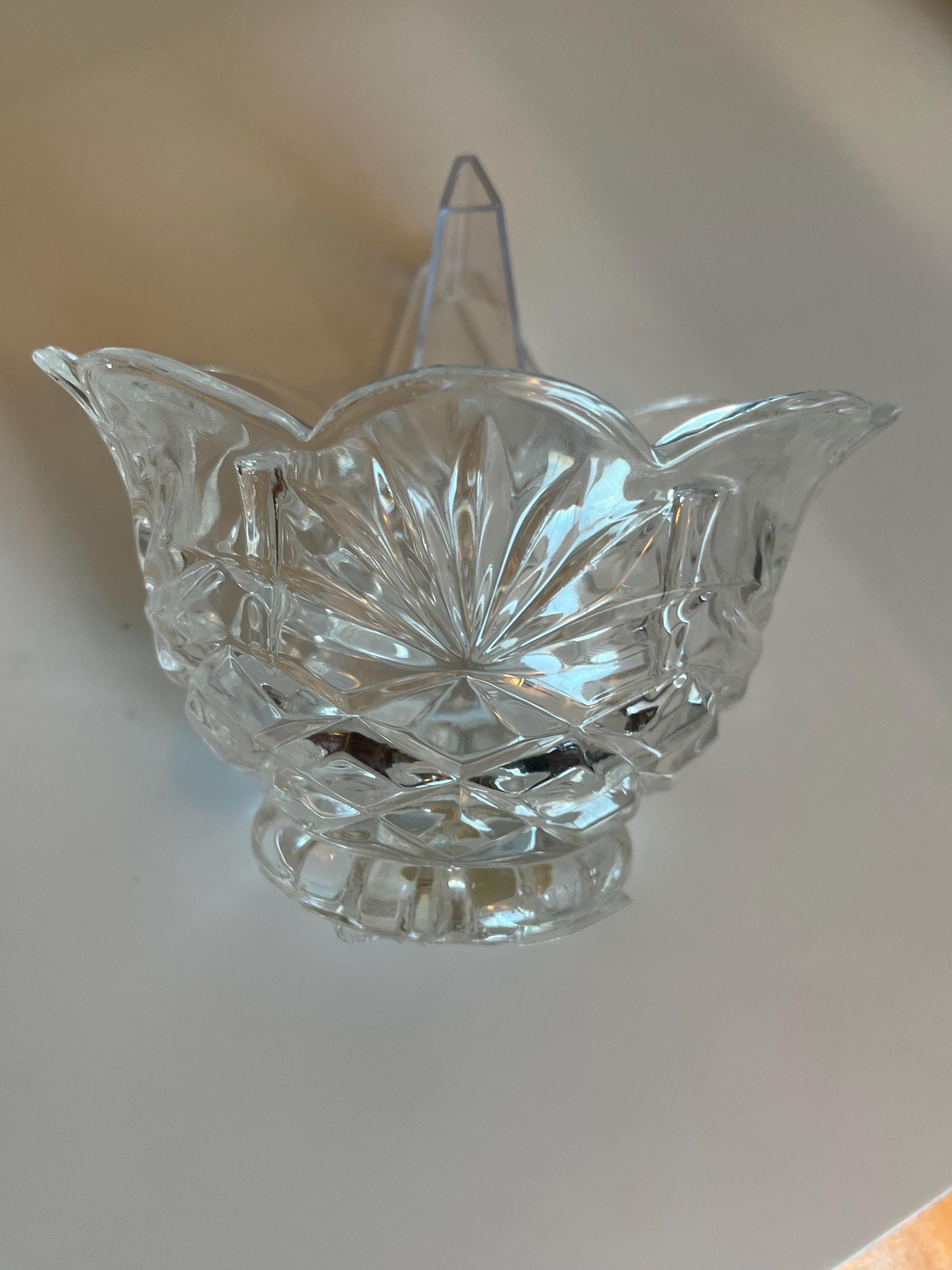 Shannon Crystal Sugar Bowl with Lid — Elegant Crystal Serving Piece