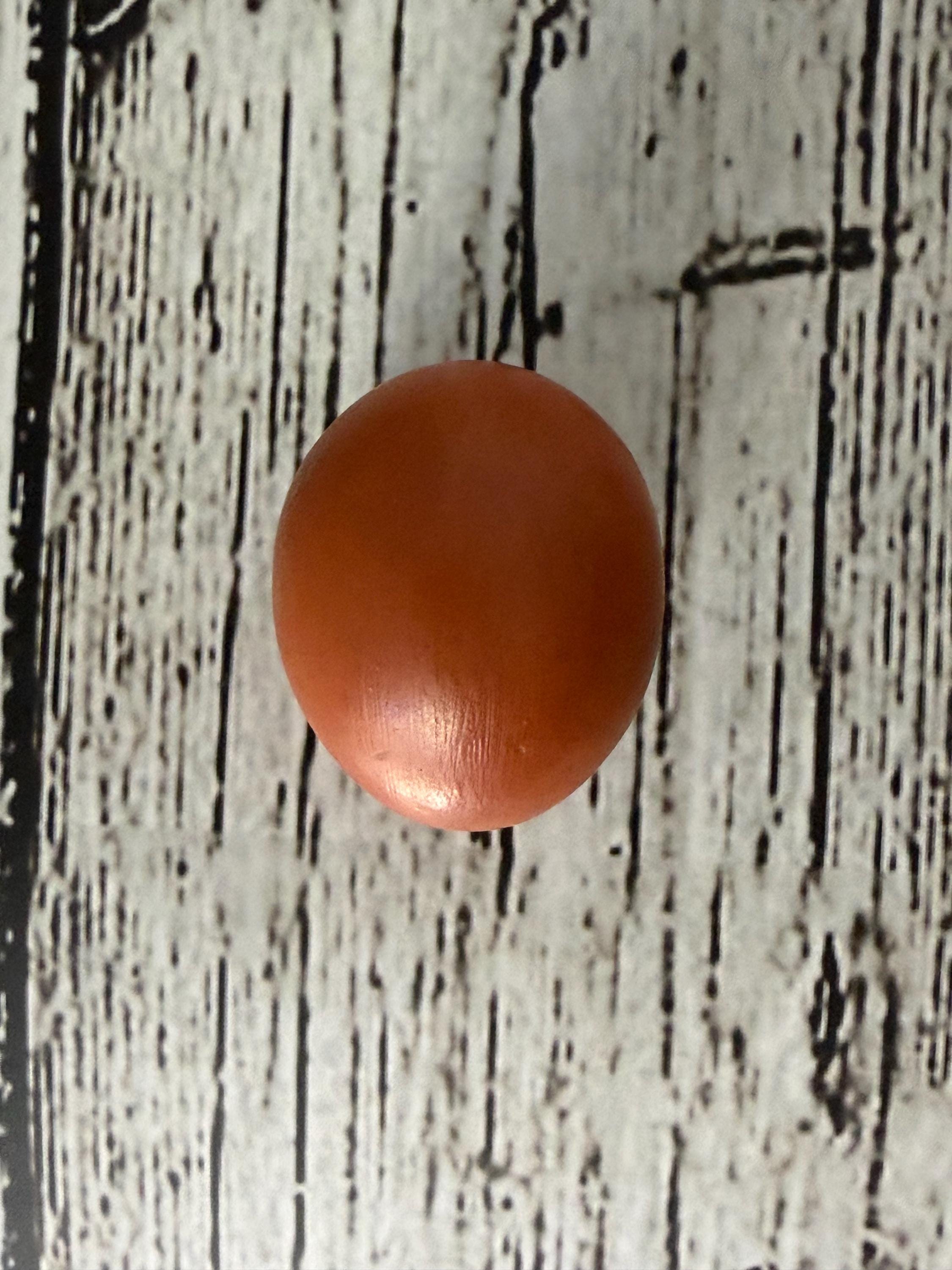 Vintage Hand Painted Ceramic Eggs Set — 1971 1972 Matte Easter Decor