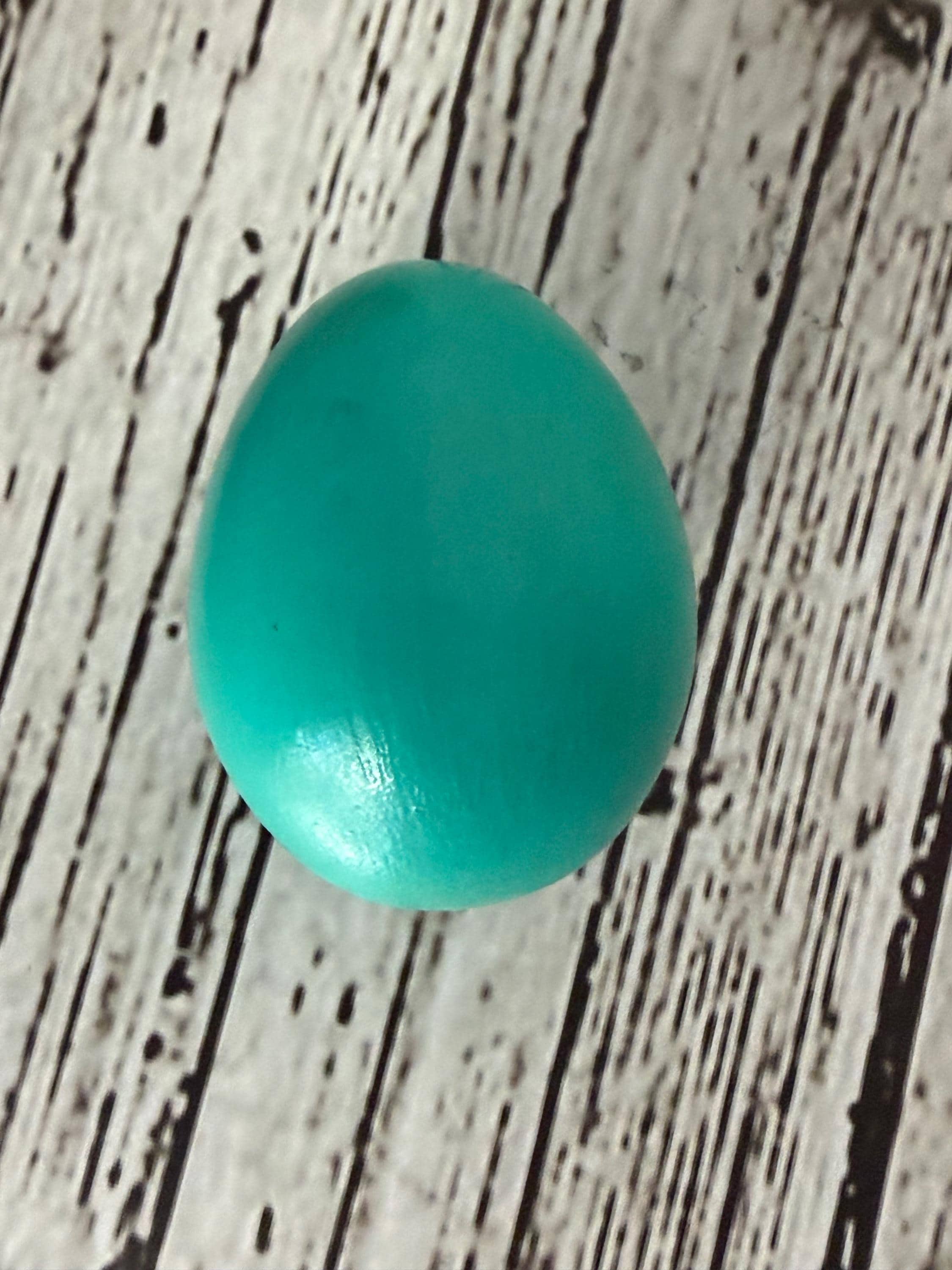 Vintage Hand Painted Ceramic Eggs Set — 1971 1972 Matte Easter Decor