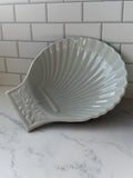 Sur La Table Scallop Shell Dishes, White Porcelain Oyster Gratin Set